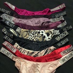 Bundle Deal ; 6 NWT Ice Me Out Panties From VS